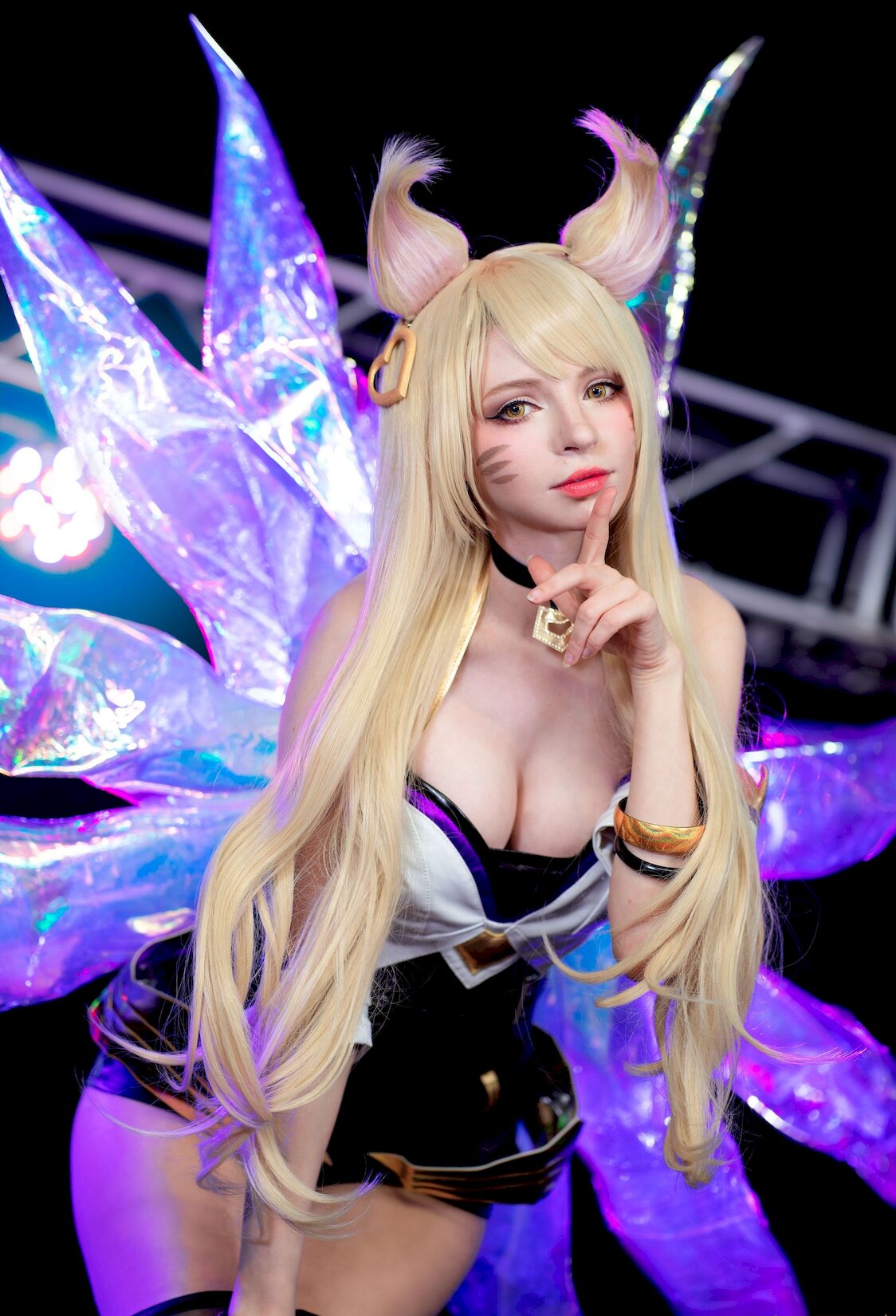 [Ůcosplay] Peach milky &# Peachmilky KDA Ahri [League ofegends]/142P